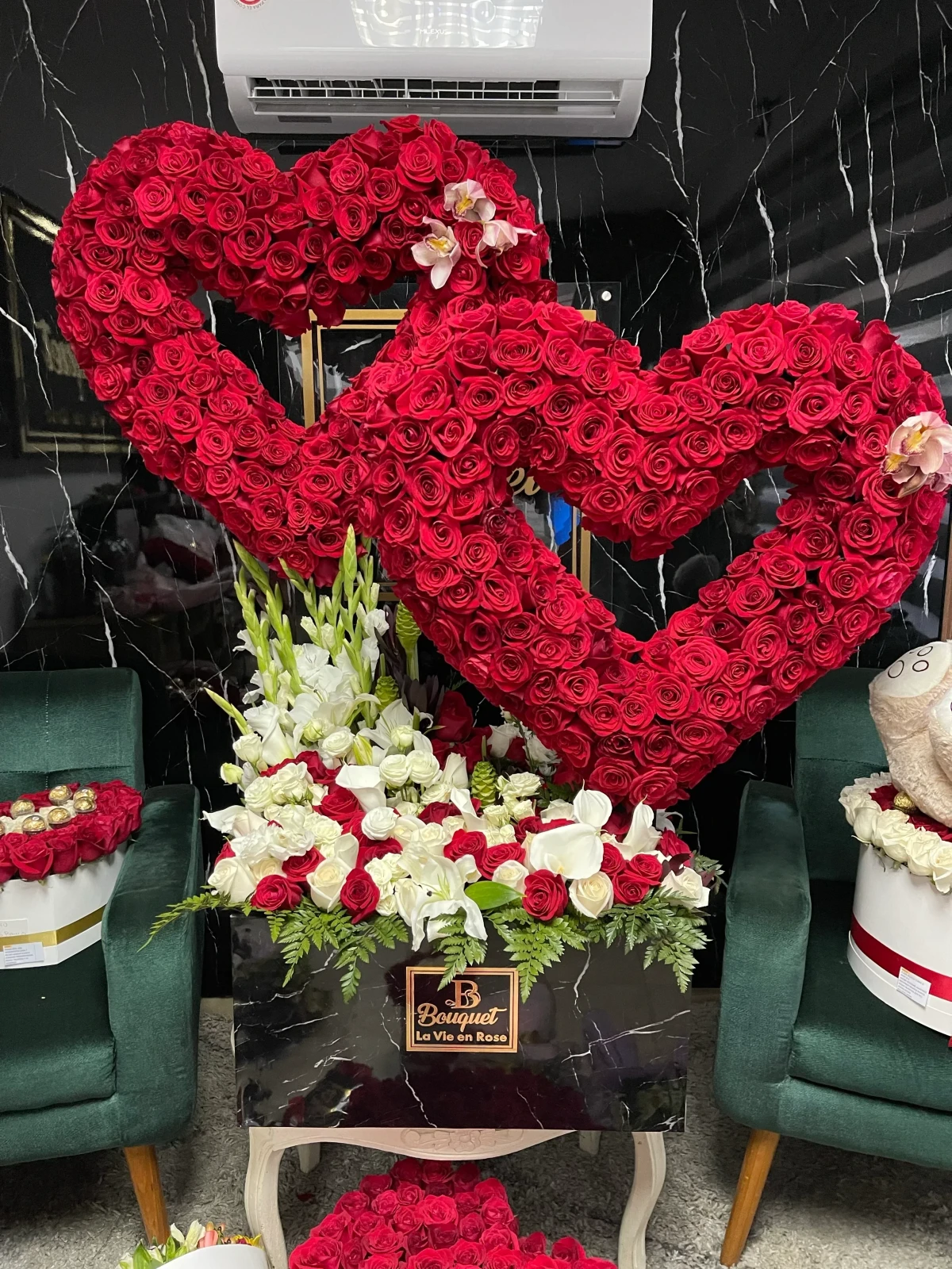 Doble corazon hueco con jardin 3