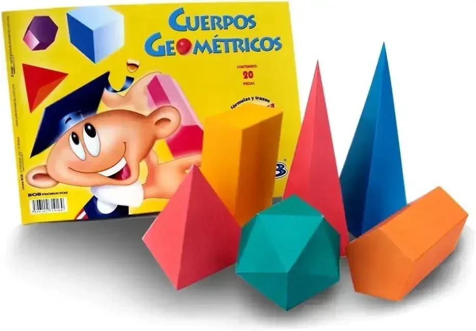 Albun de cuerpos geométricos grande  2