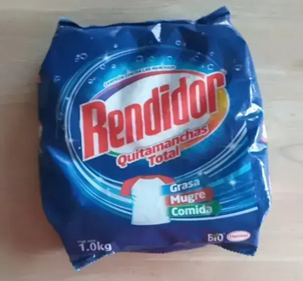 Jabón en polvo Rendidor quitamanchas de 1 kg