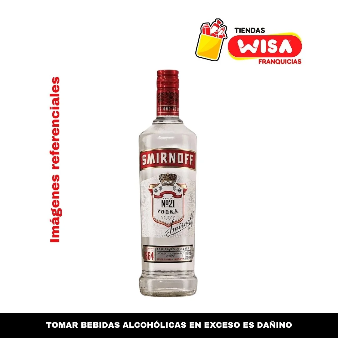 Vodka Smirnoff Rojo 700 ML