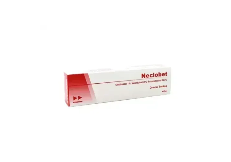 NECLOBET 40 GR  CLOTRIMAZOL NEOMICINA BETAMETASONA
