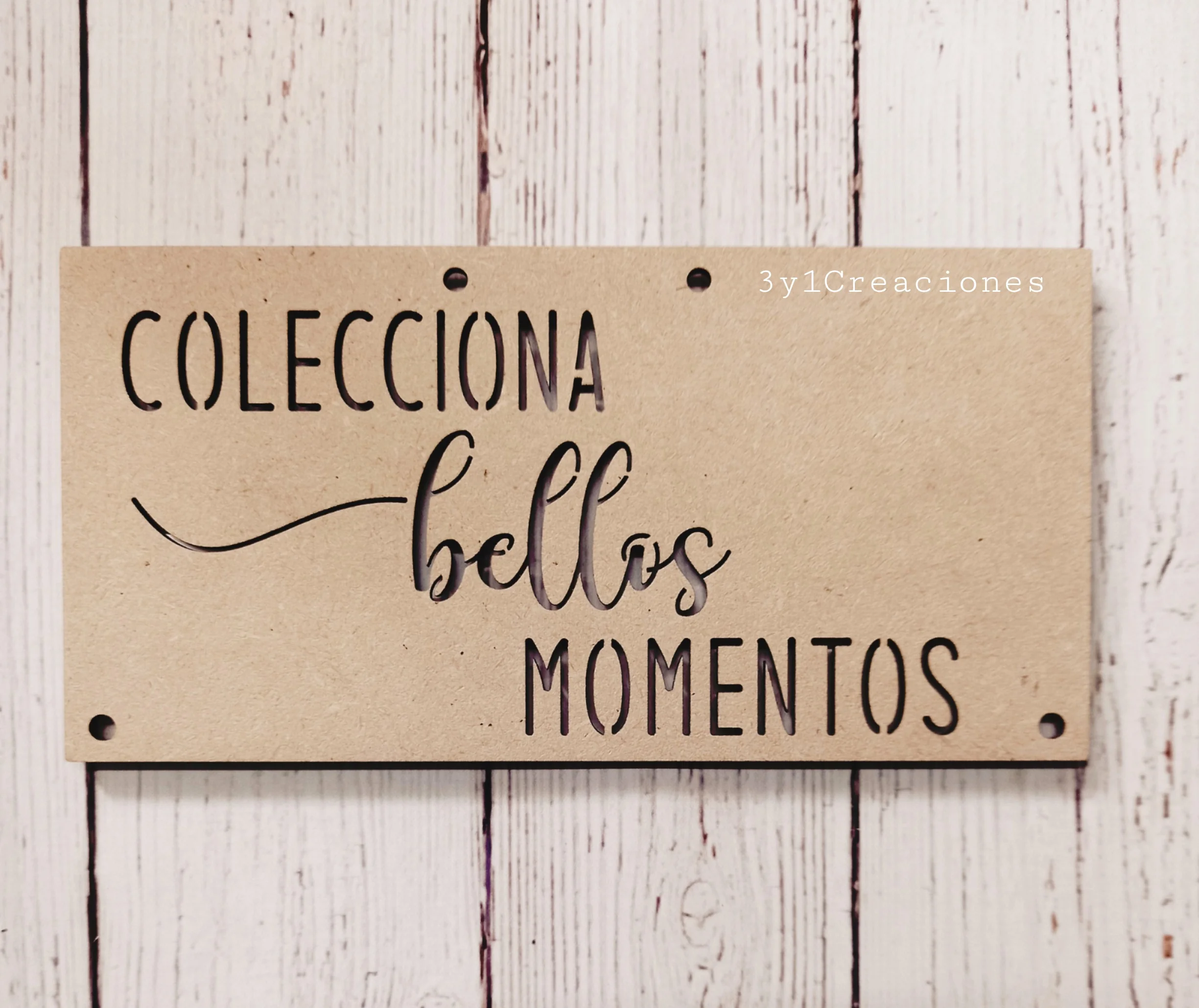 CARTEL RECTANGULAR BELLOS MOMENTOS