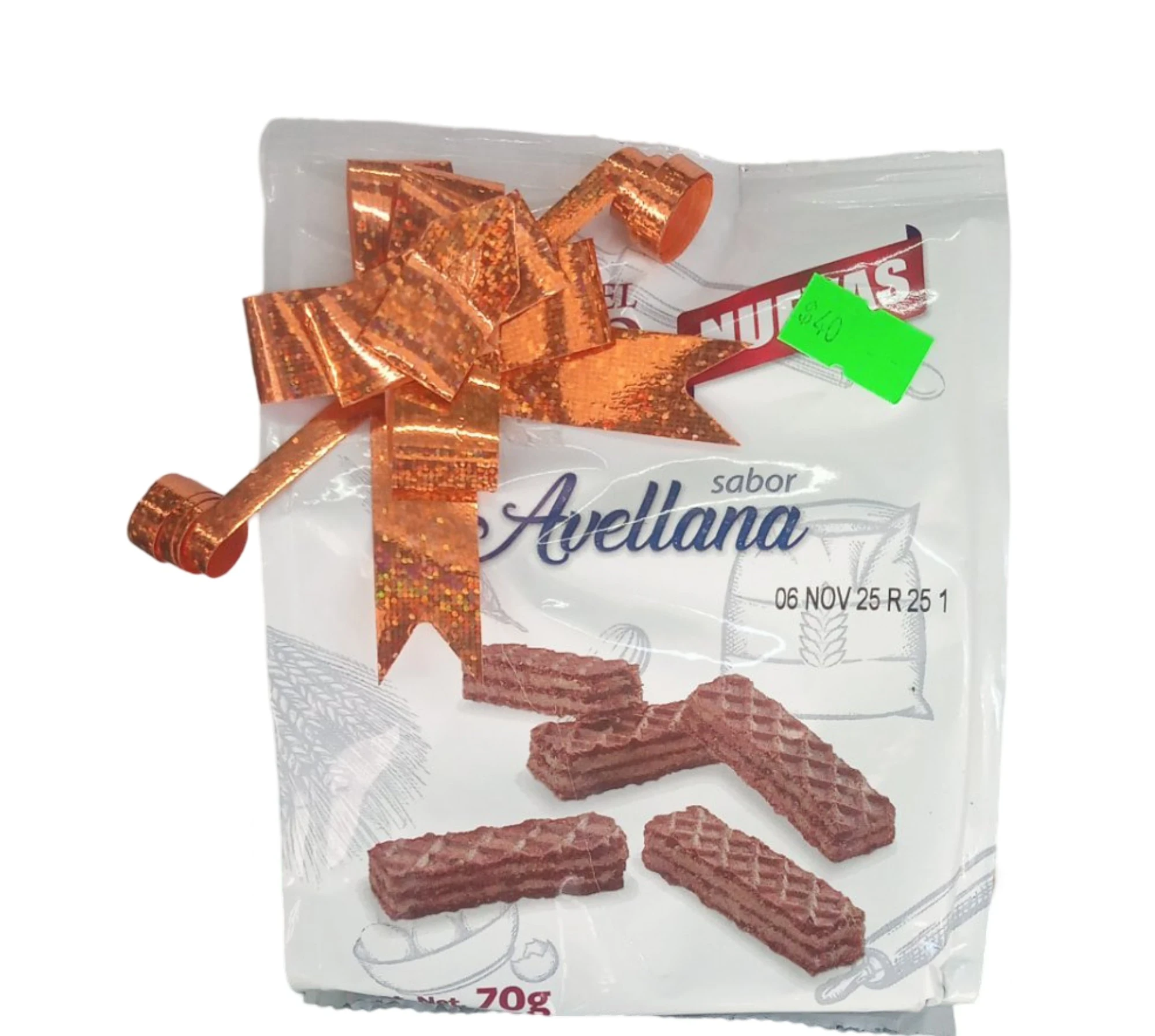 Galletas avellana de 70 g