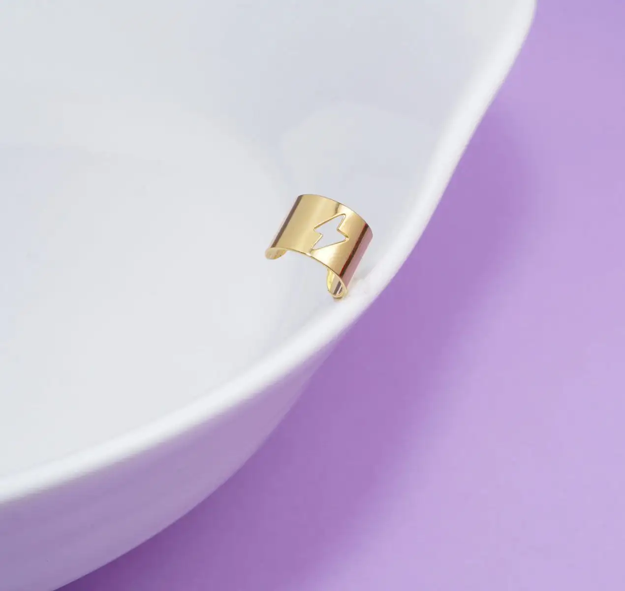 Ear Cuff Rayo Dorado REF: 4114 2