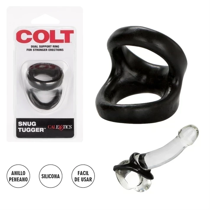 Anillo de testiculos y pene siliconado
