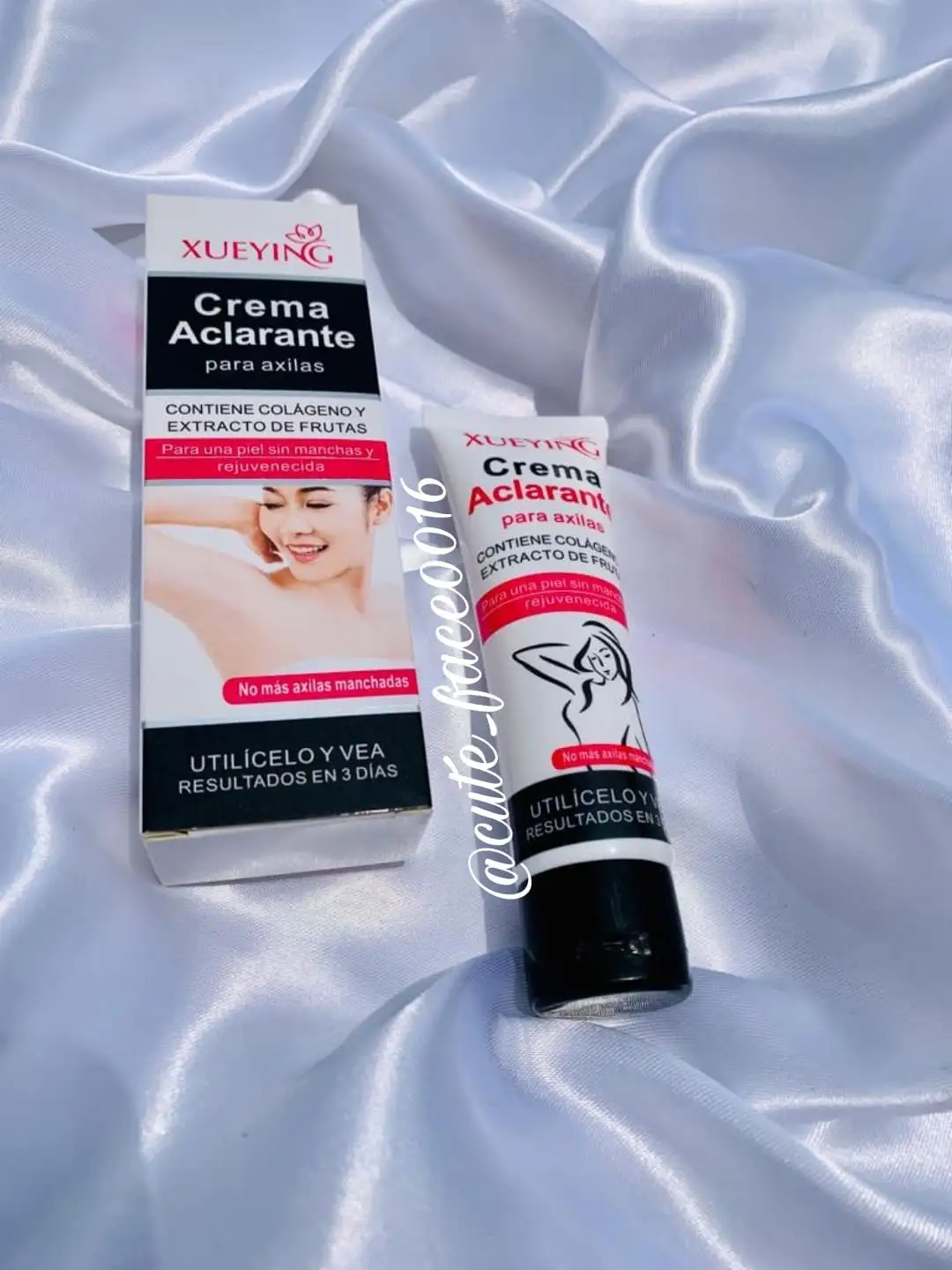 Crema aclarante para axilas 🤍