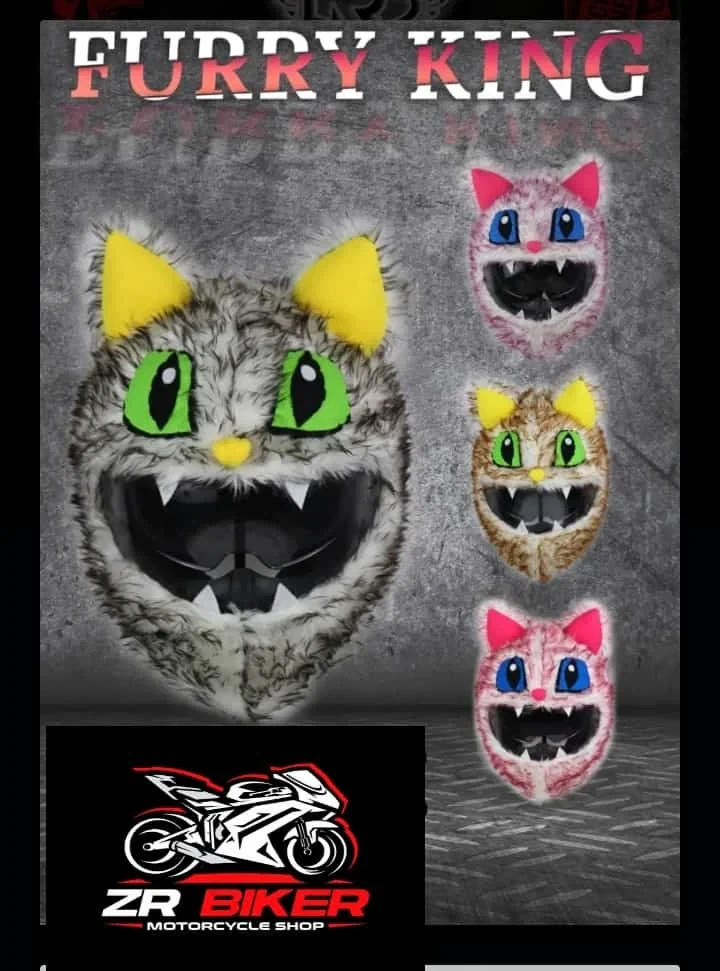 FUNDA DE CASCO FURRY KING