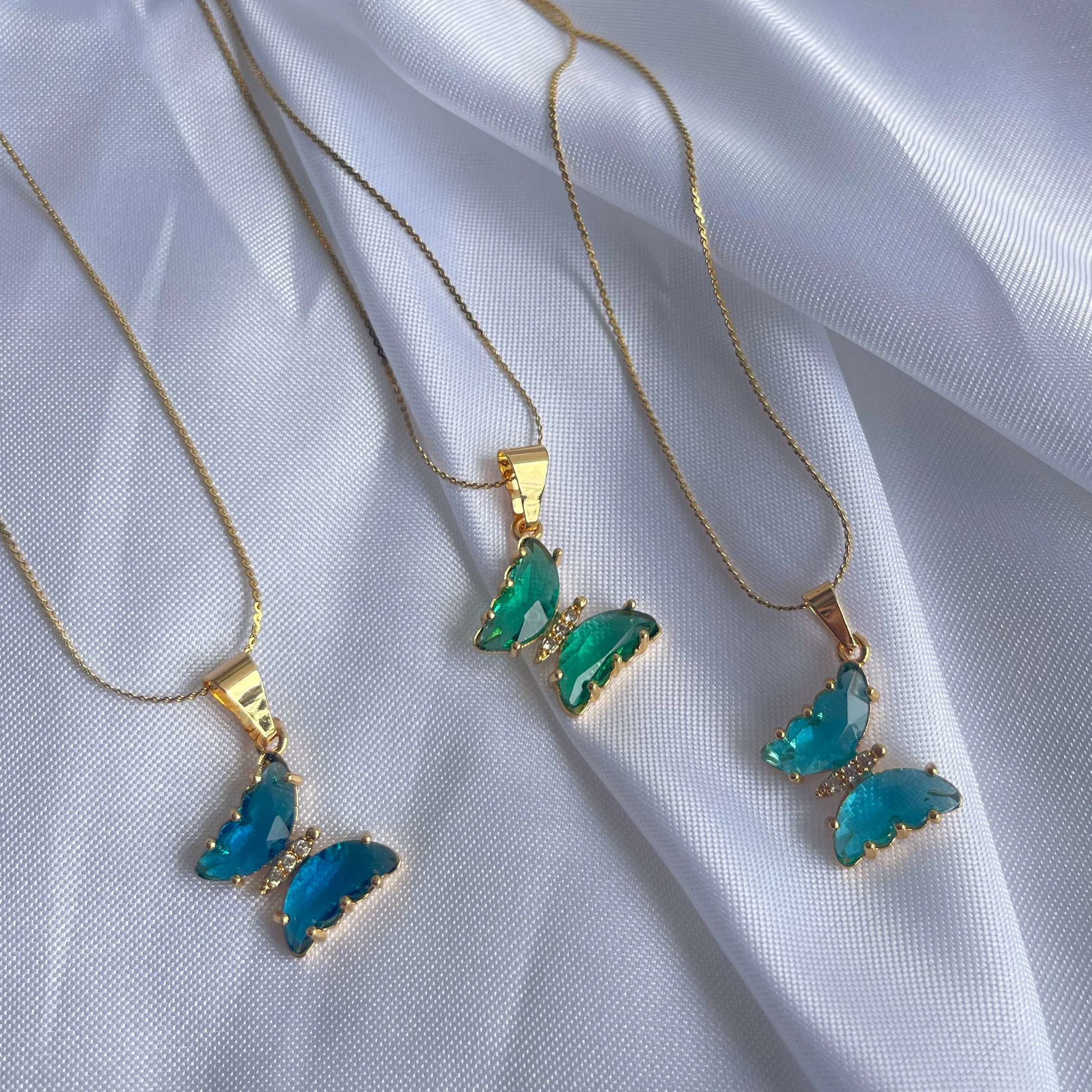 CADENA BUTTERFLY CRISTAL 2