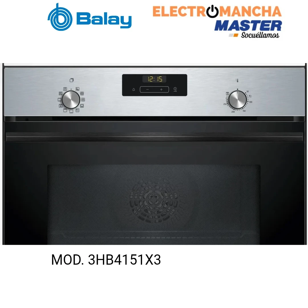 HORNO BALAY 3HB4151X3 MULTIF. INOX AIR FRY CLASE A+ 2