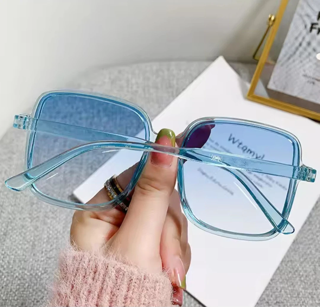 Lentes De Sol Para Mujer Azul Transparente 2