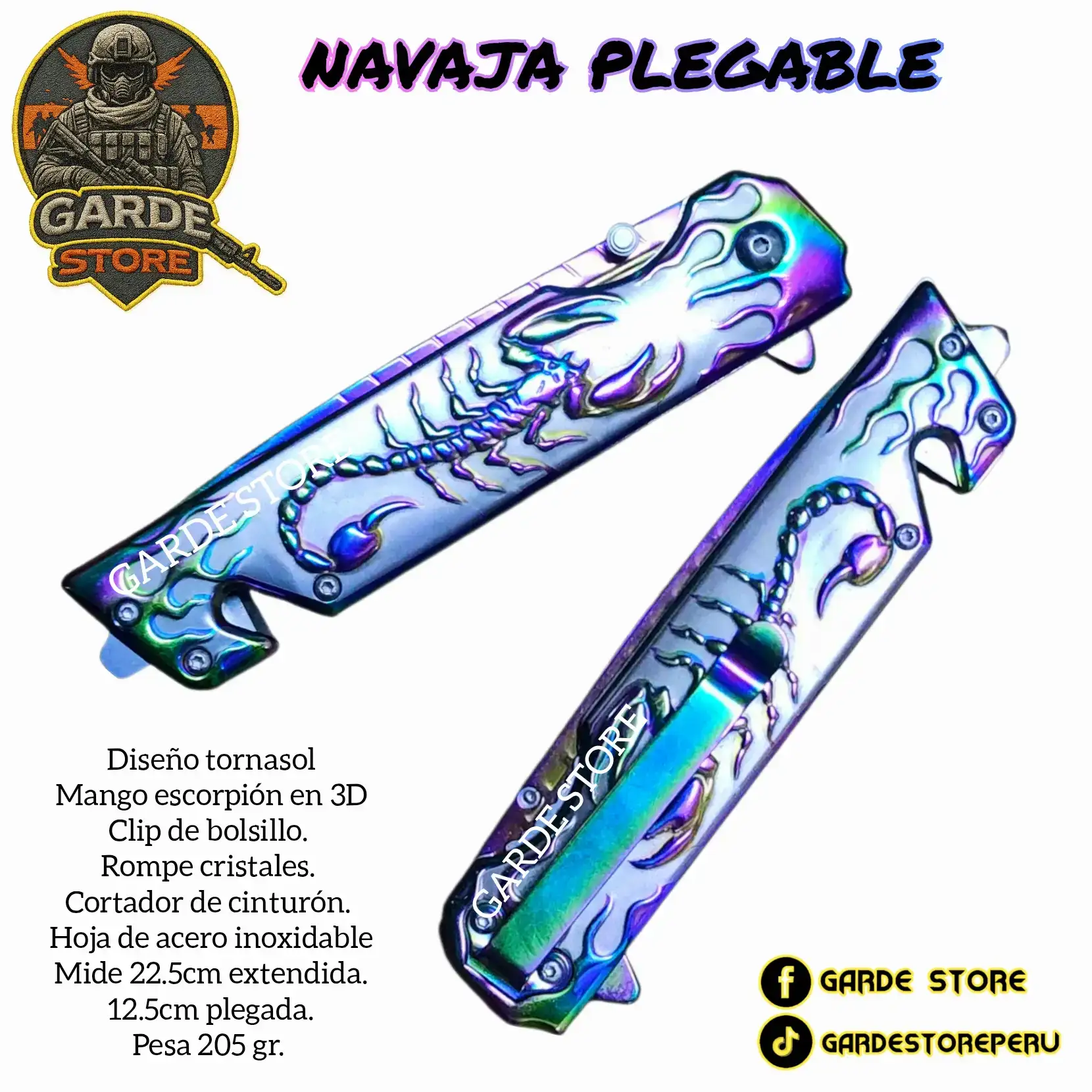 NAVAJA PLEGABLE ESCORPIÓN  2