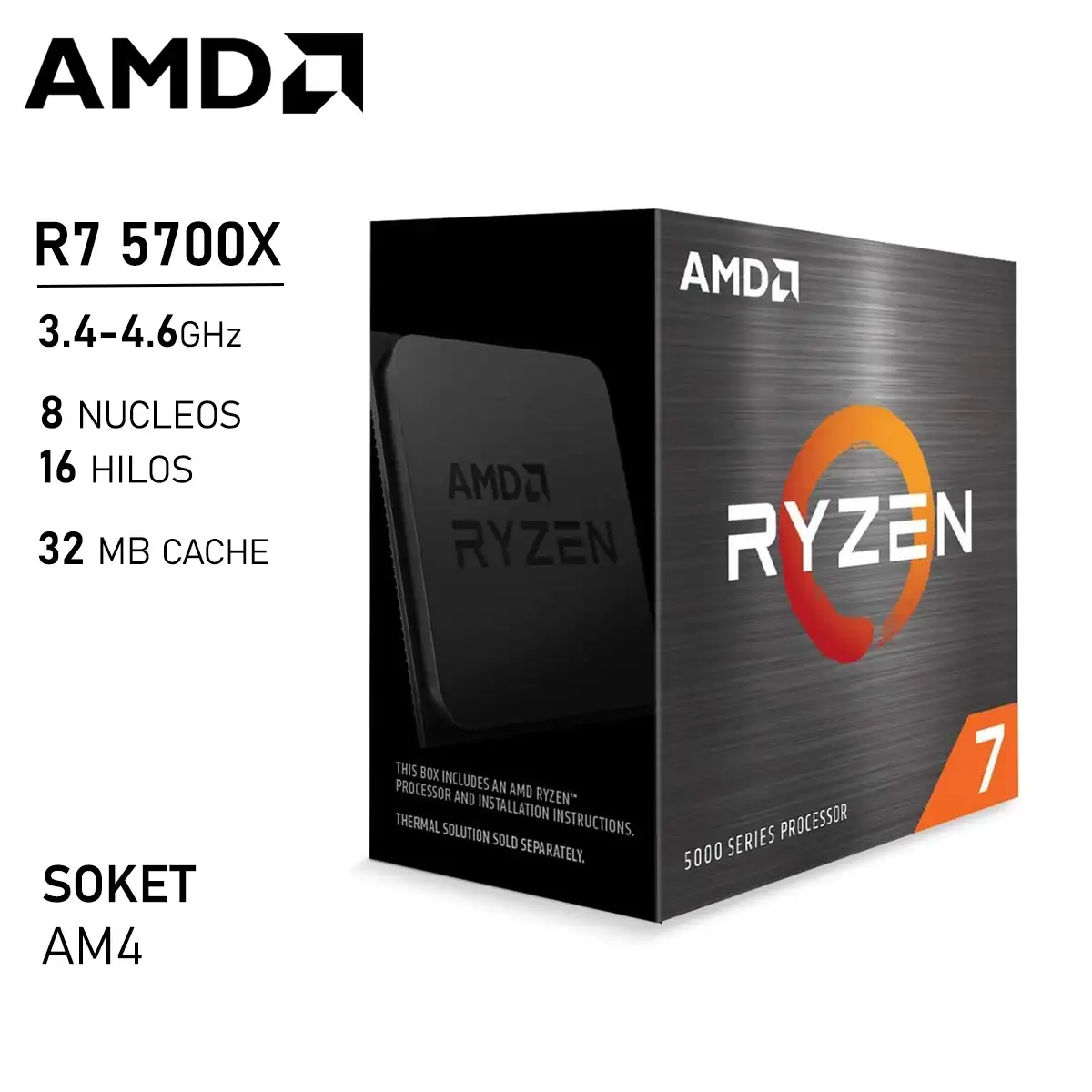 AMD Ryzen 7 5700x