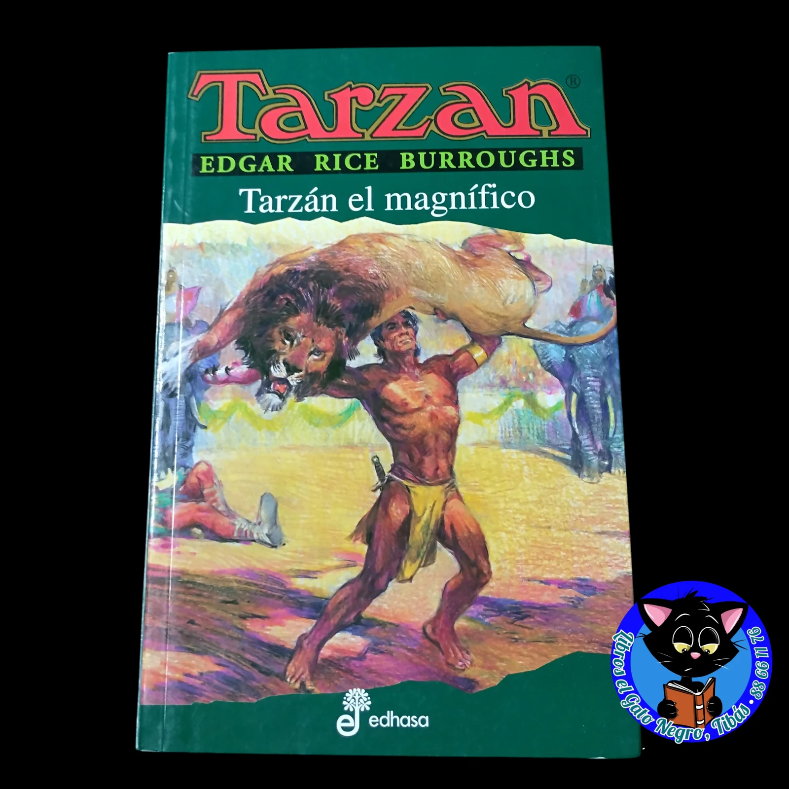 Tarzán el magnífico, Edgar Rice Burroughs nuevo 