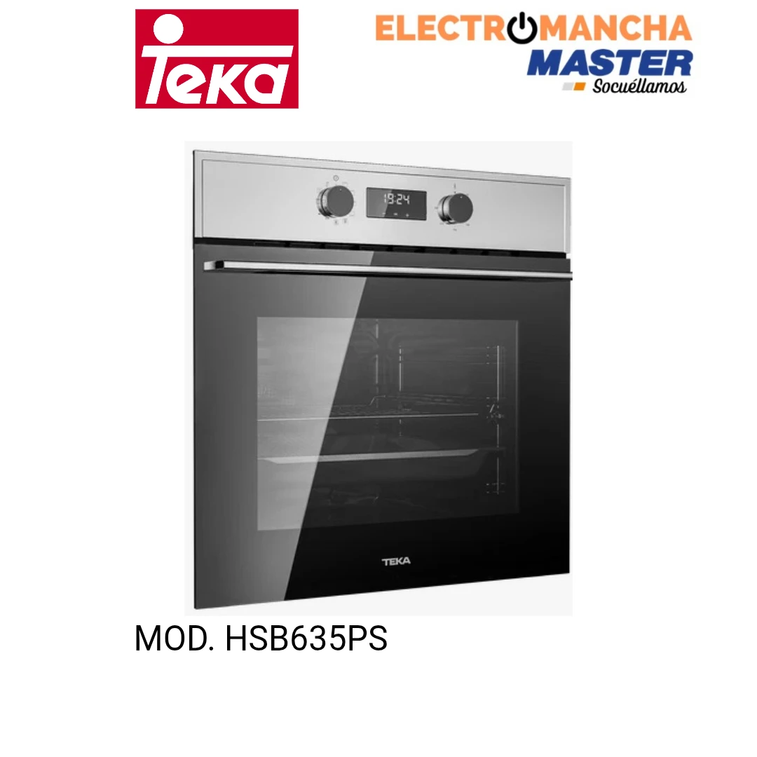 HORNO TEKA HSB635PS PIROLITICO INOX A+  2