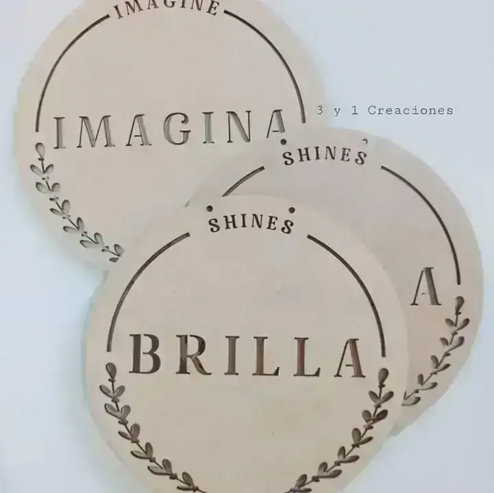 CARTEL CALADO IMAGINE