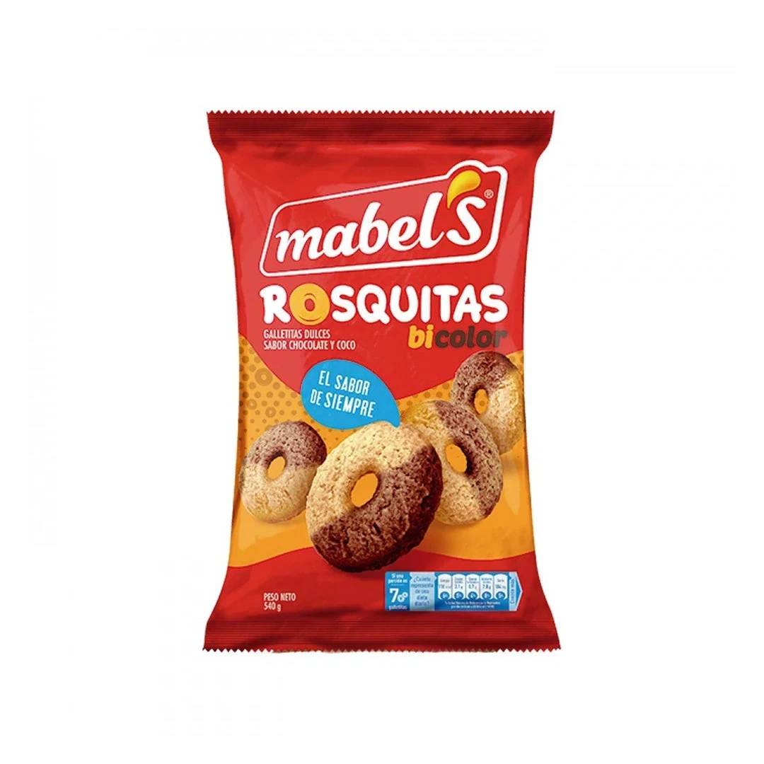 GALLETAS MABEL BICOLOR 500G