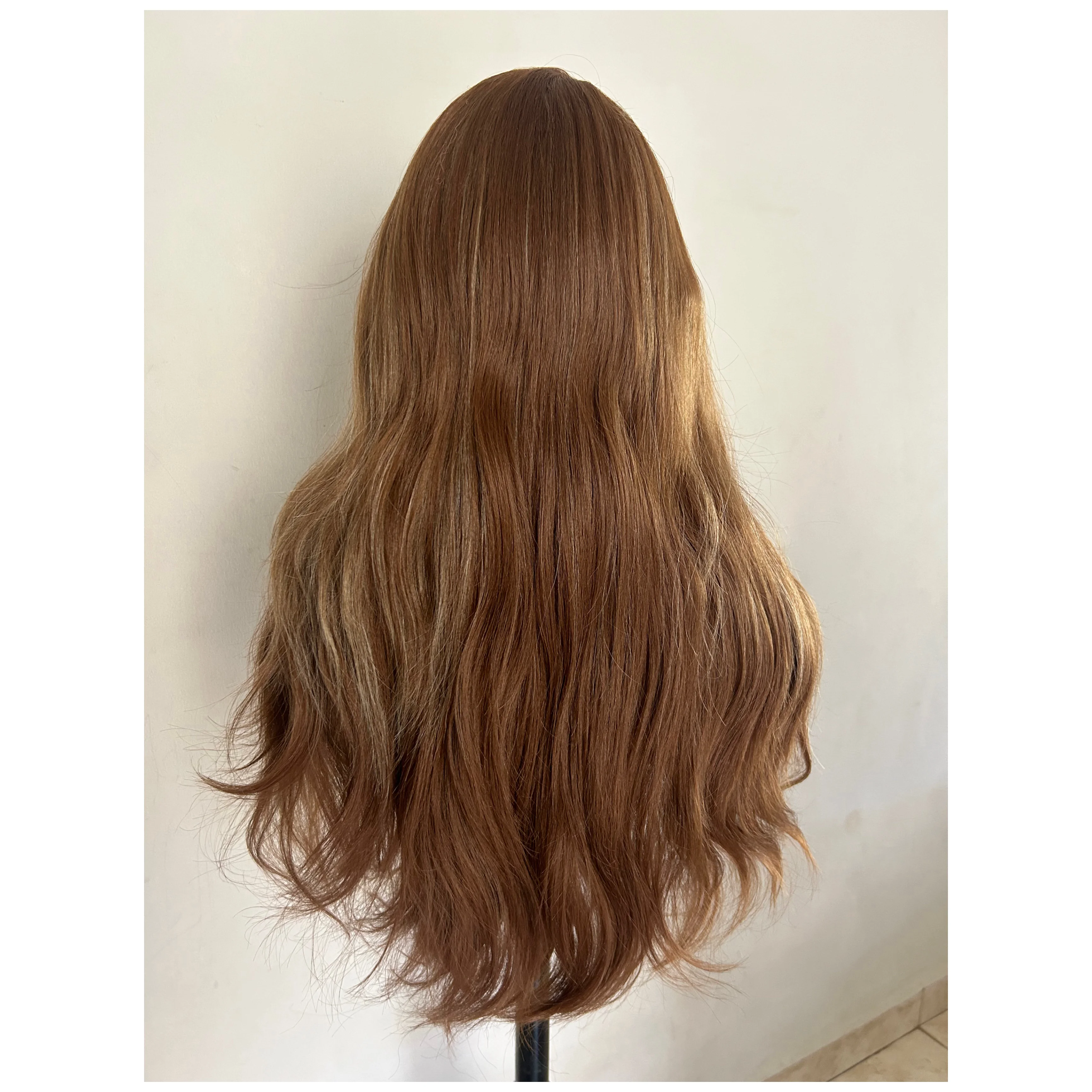 Pelucas destello Rubia y Marron 24”  3