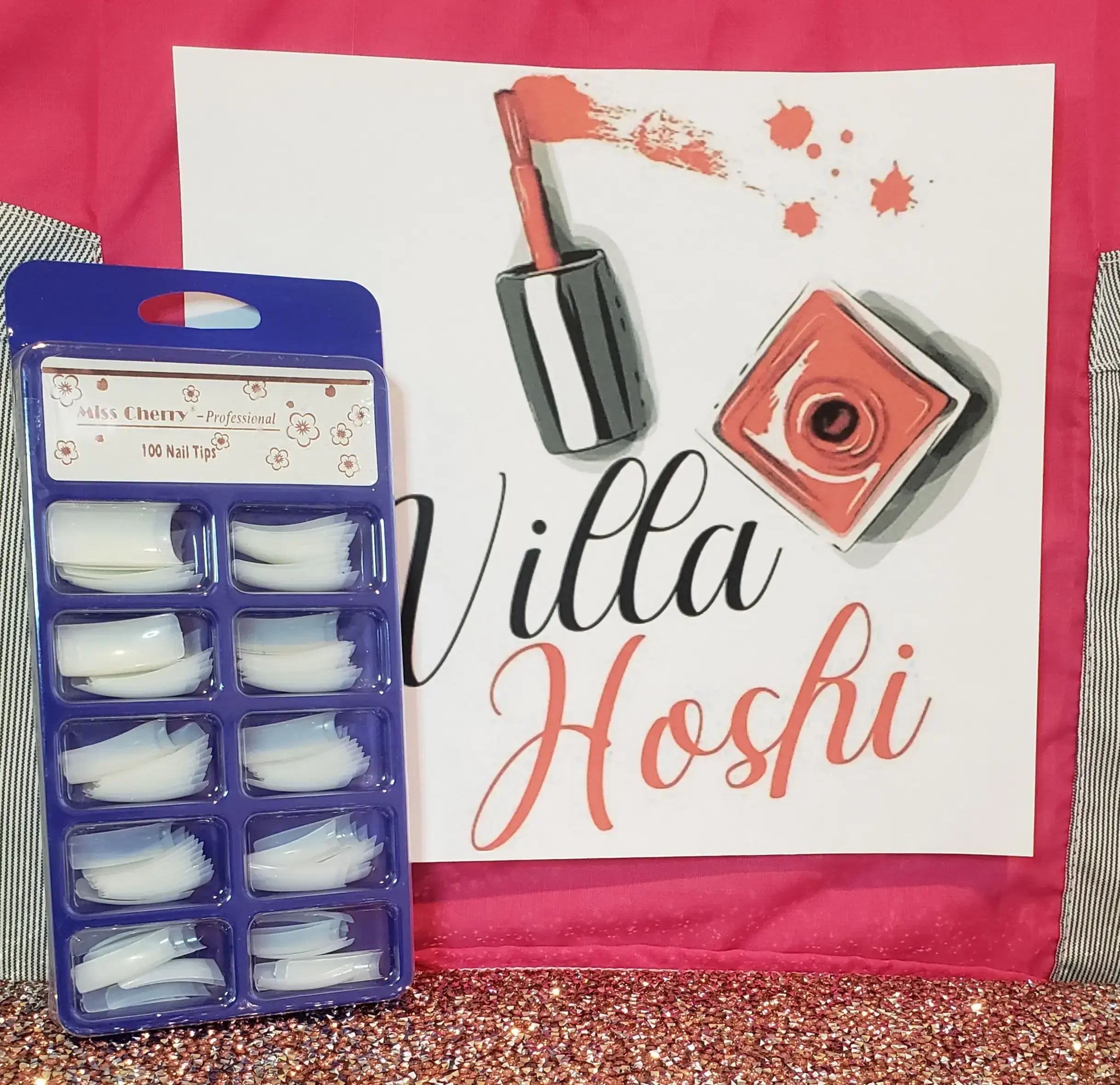 Tip para uñas Miss Cherry blue
