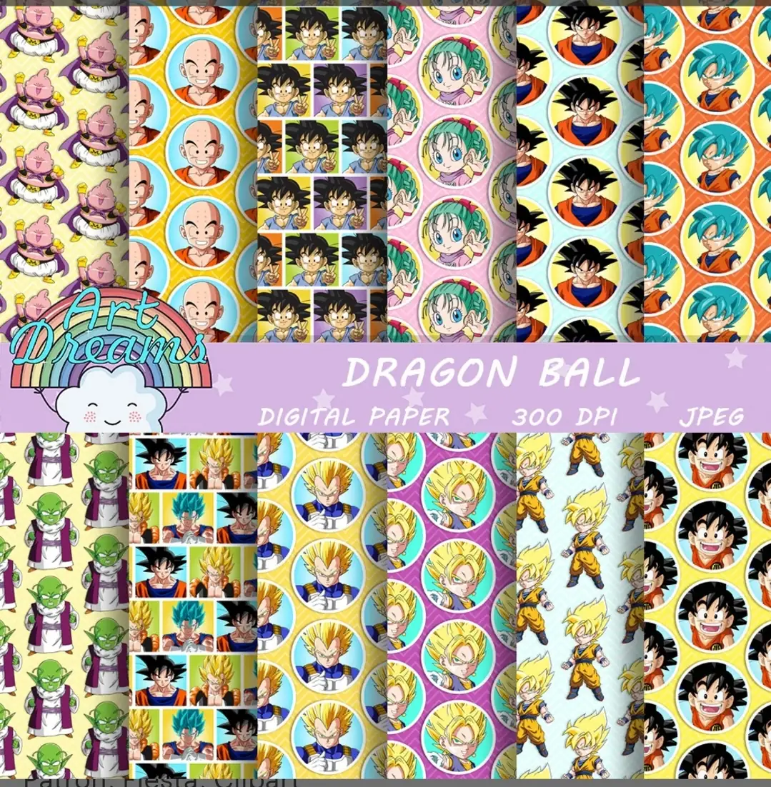 Diseños dragón ball 2