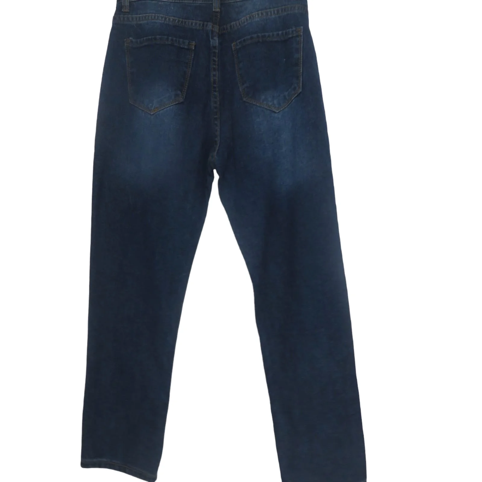 Jeans azul de corazones blancos   2