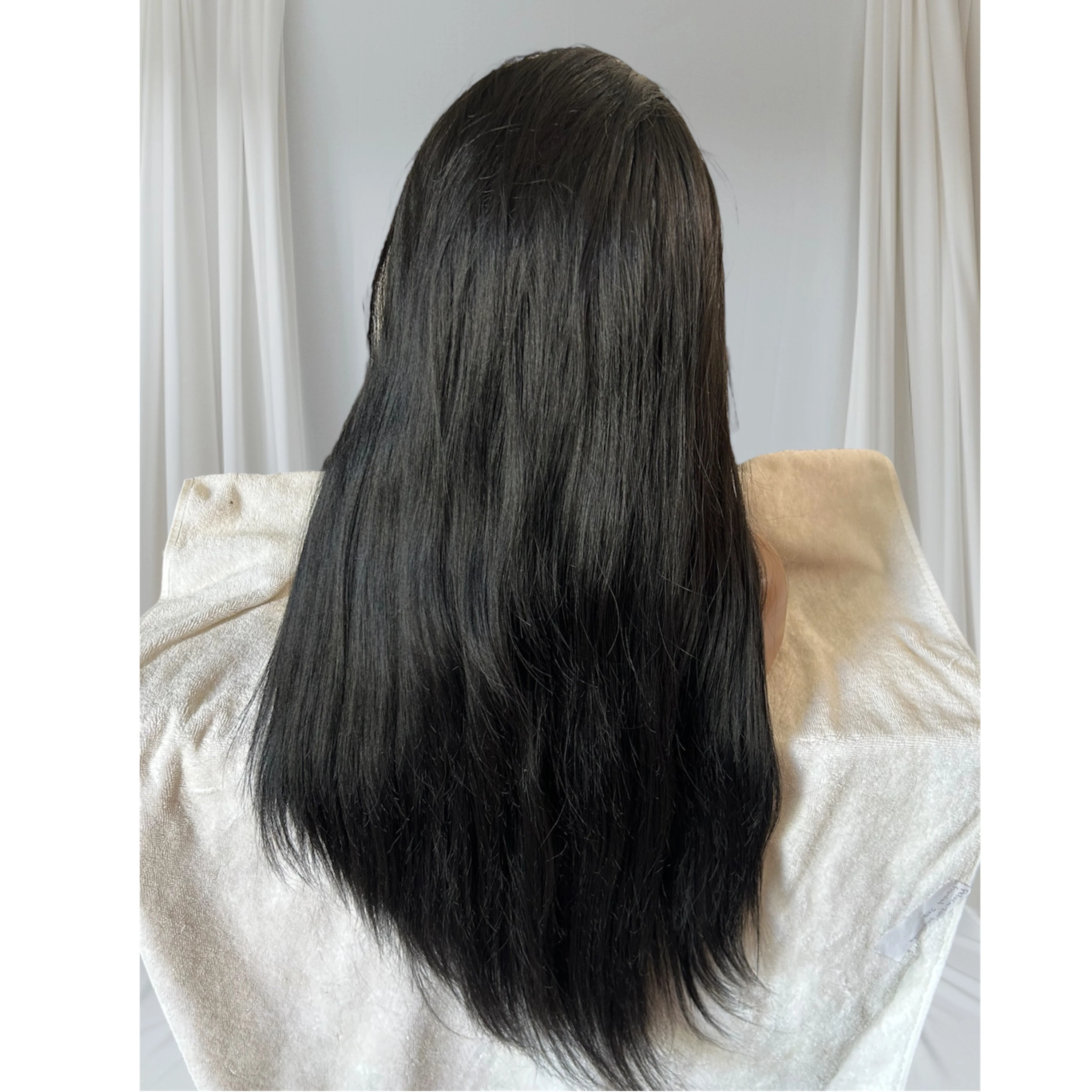Peluca Semi con diadema 28”  3