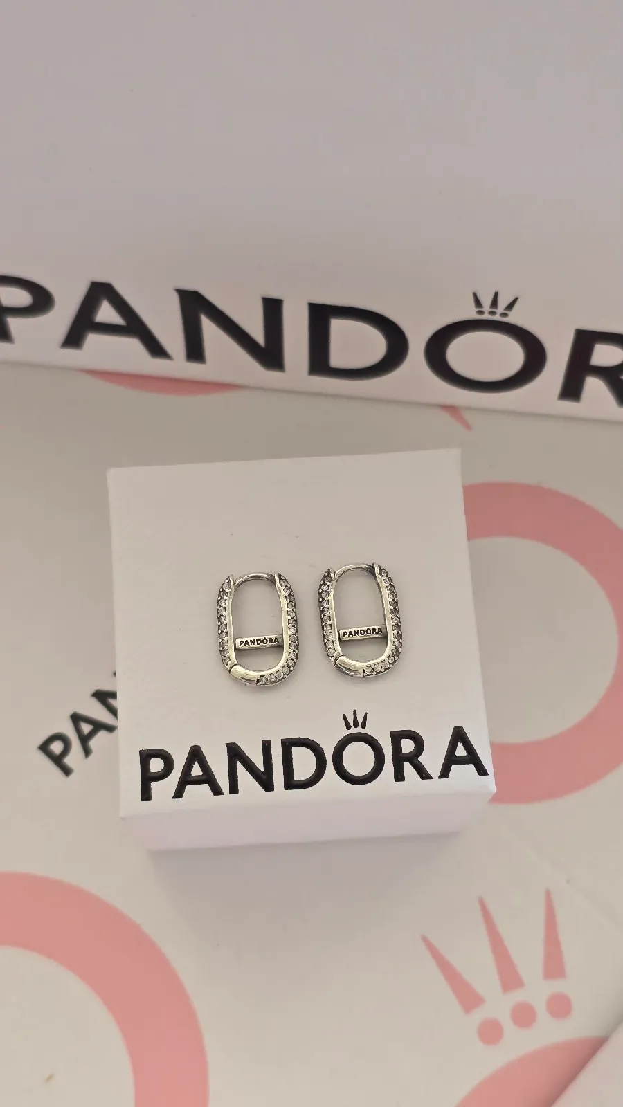 Pandora ME Pavé Link Earring
