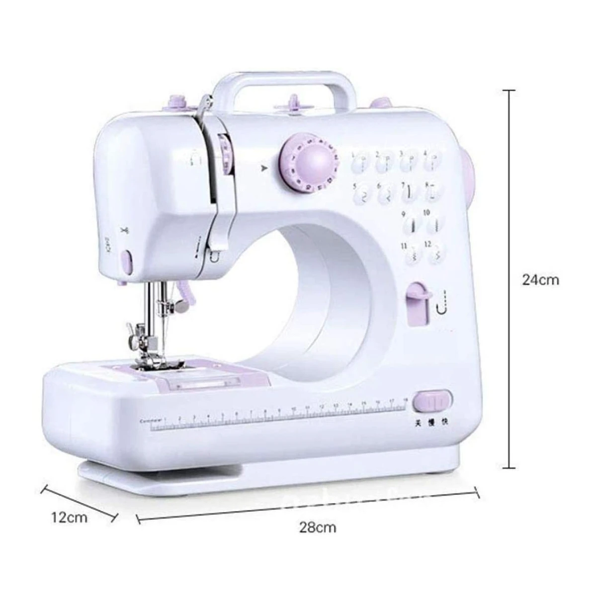Maquina de coser Domestica 12 puntadas  4