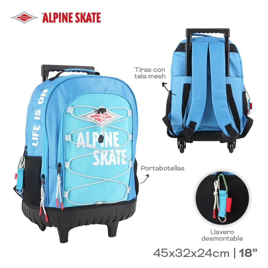 MOCHILA CON CARRO ALPINE SKATE 27682