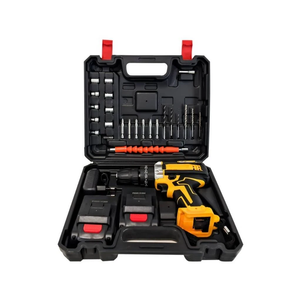Taladro Atornillador Inalambrico 21V c/Percutor / 2 baterias y maletin 𝙇𝙀𝘿𝙎𝙏𝘼𝙍 3