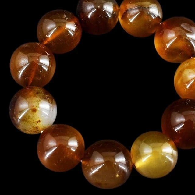 Espectacular pulsera de agata genuina natural 2