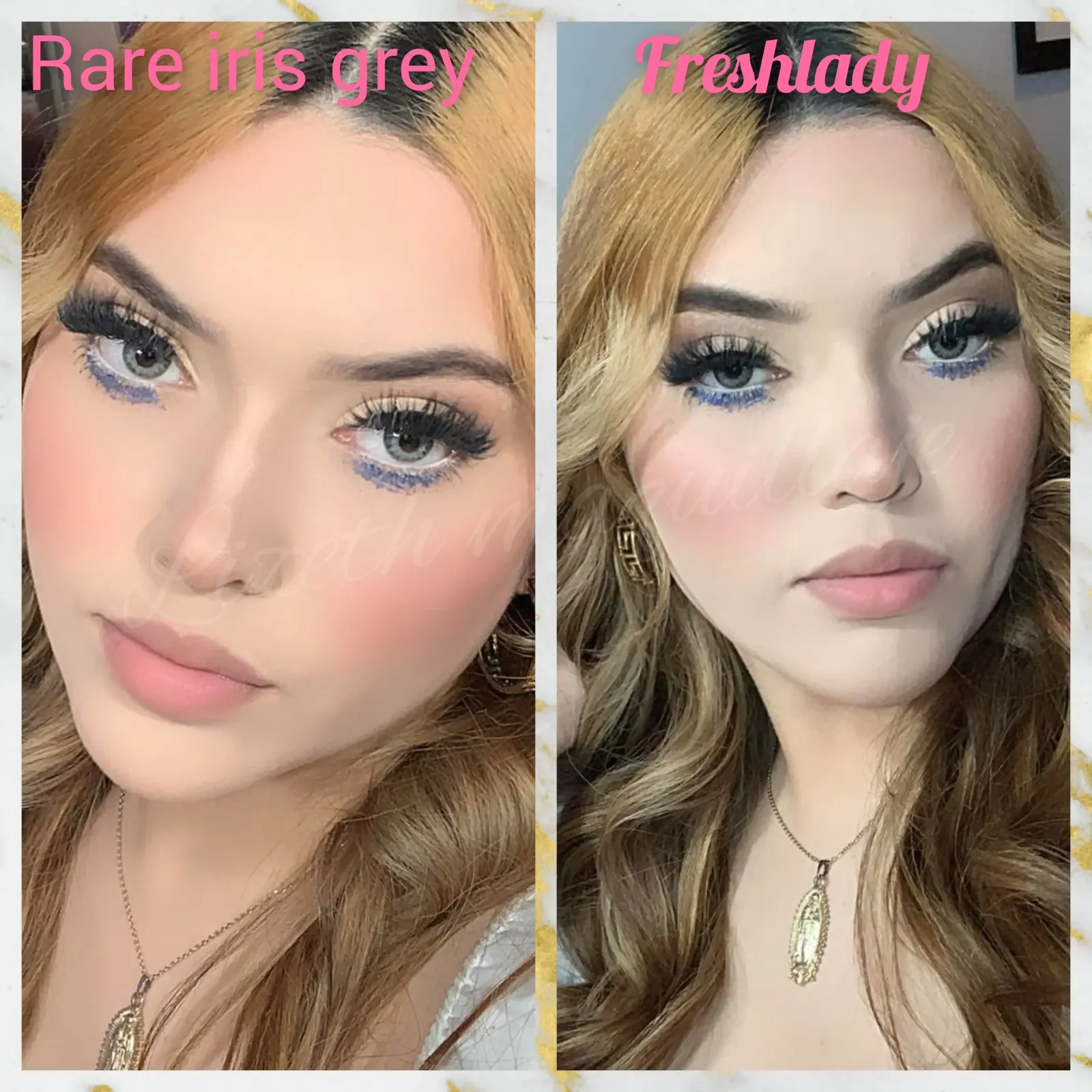 Pupilentes freshlady rare iris 2