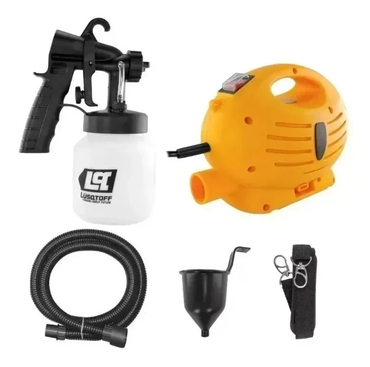 Máquina Equipo Pintar Pistola Lüsqtoff 450w Soplete Látex