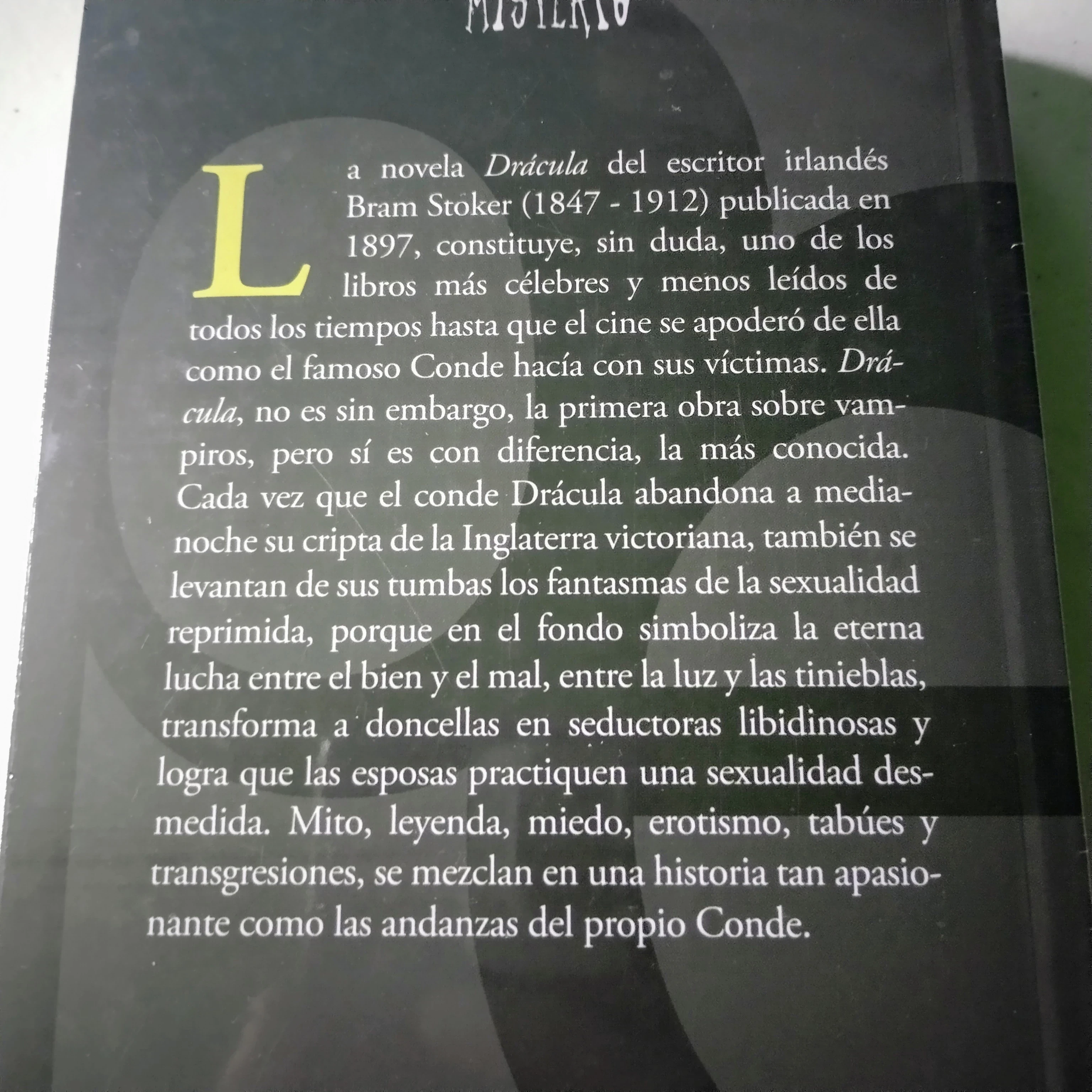 Drácula, Bram Stoker, nuevo 2