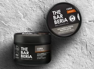 the barberia cera hair seca