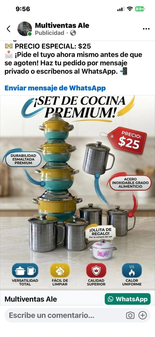 set de cocina premium 