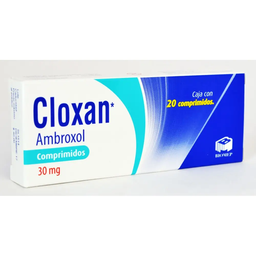 AMBROXOL COMPRIMIDOS 30 MG 
