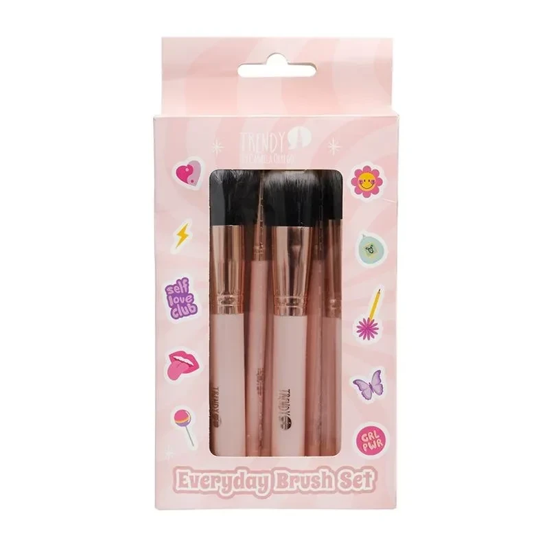 Kit de Brochas Basic Everyday Blush Trendy 