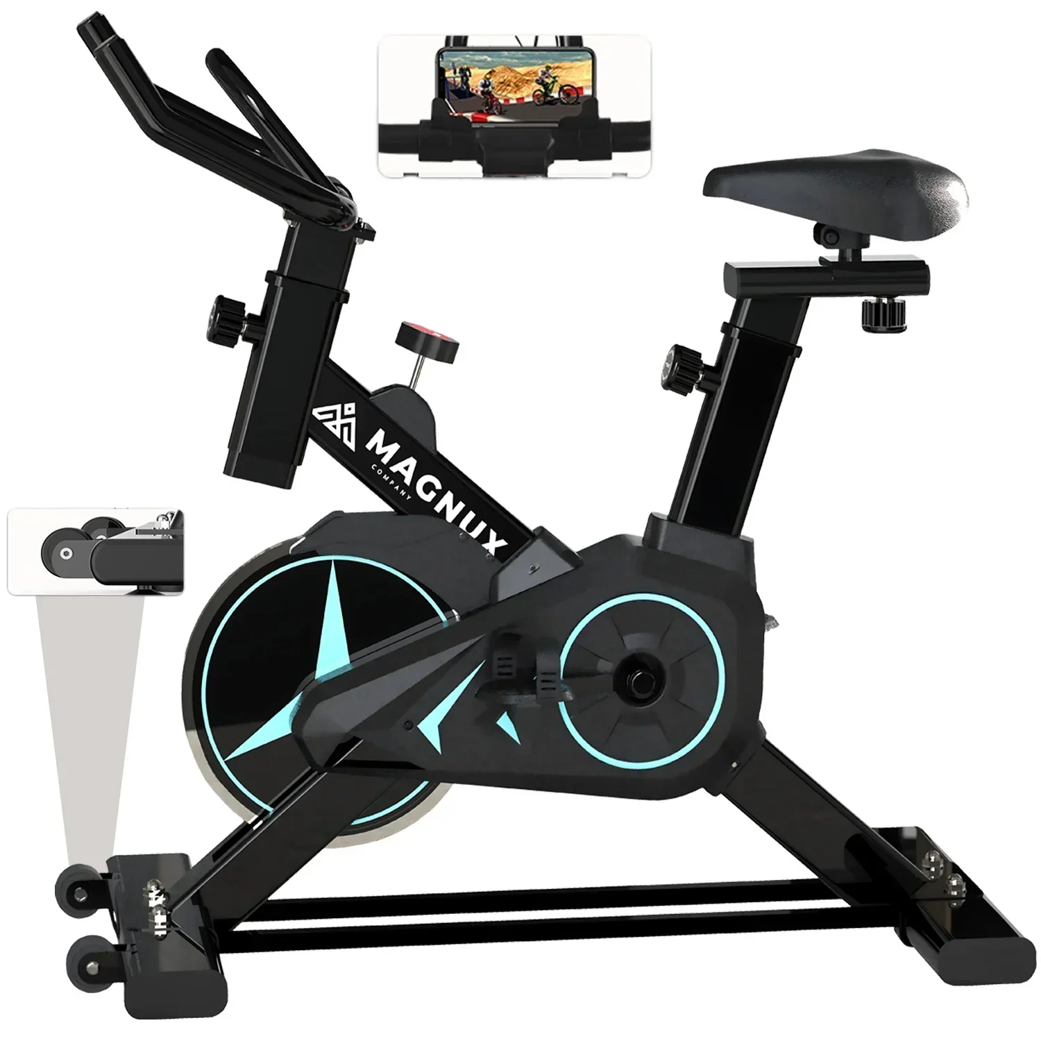 Bicicleta Estática Spinning Magnux  2