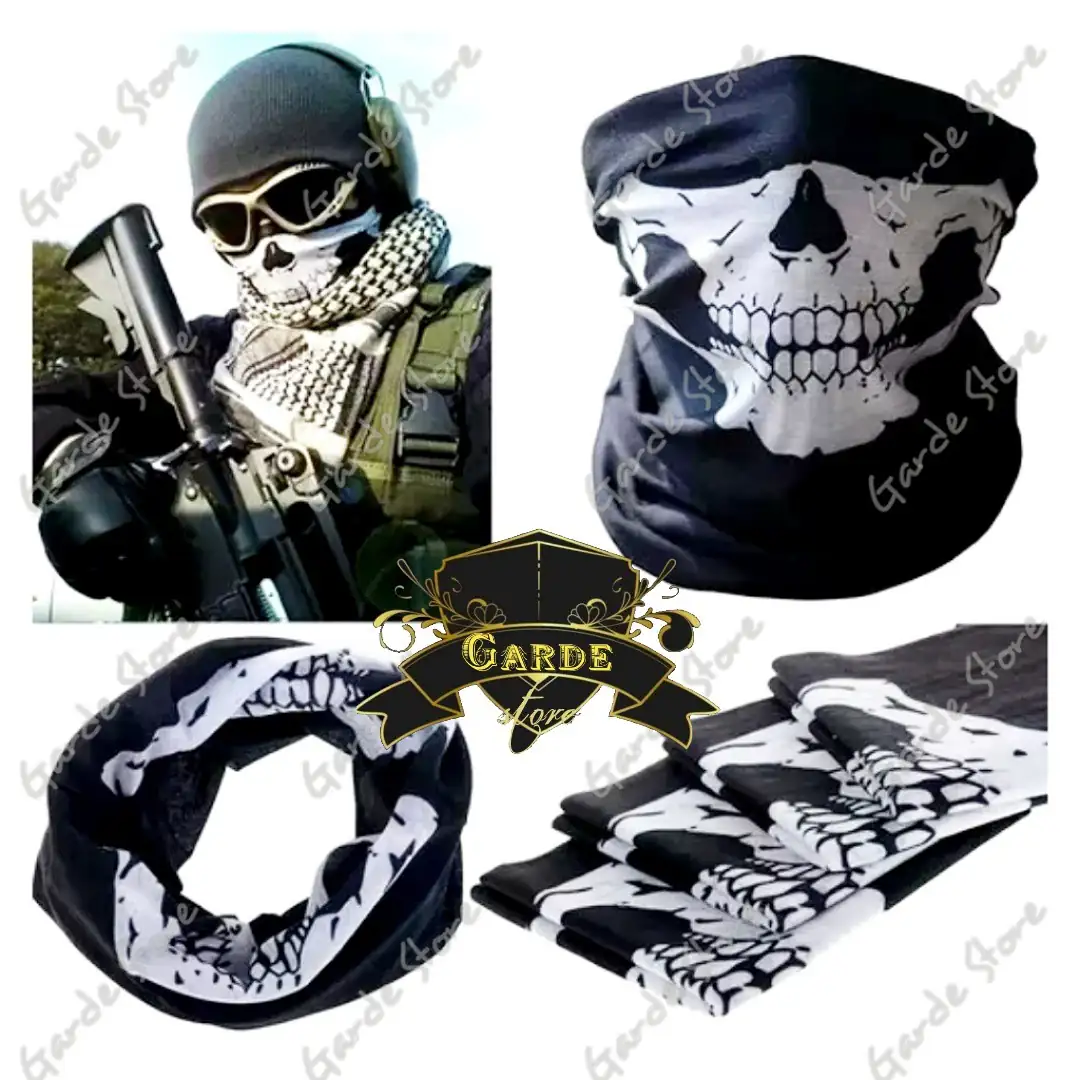 Bandana tubular calavera  2