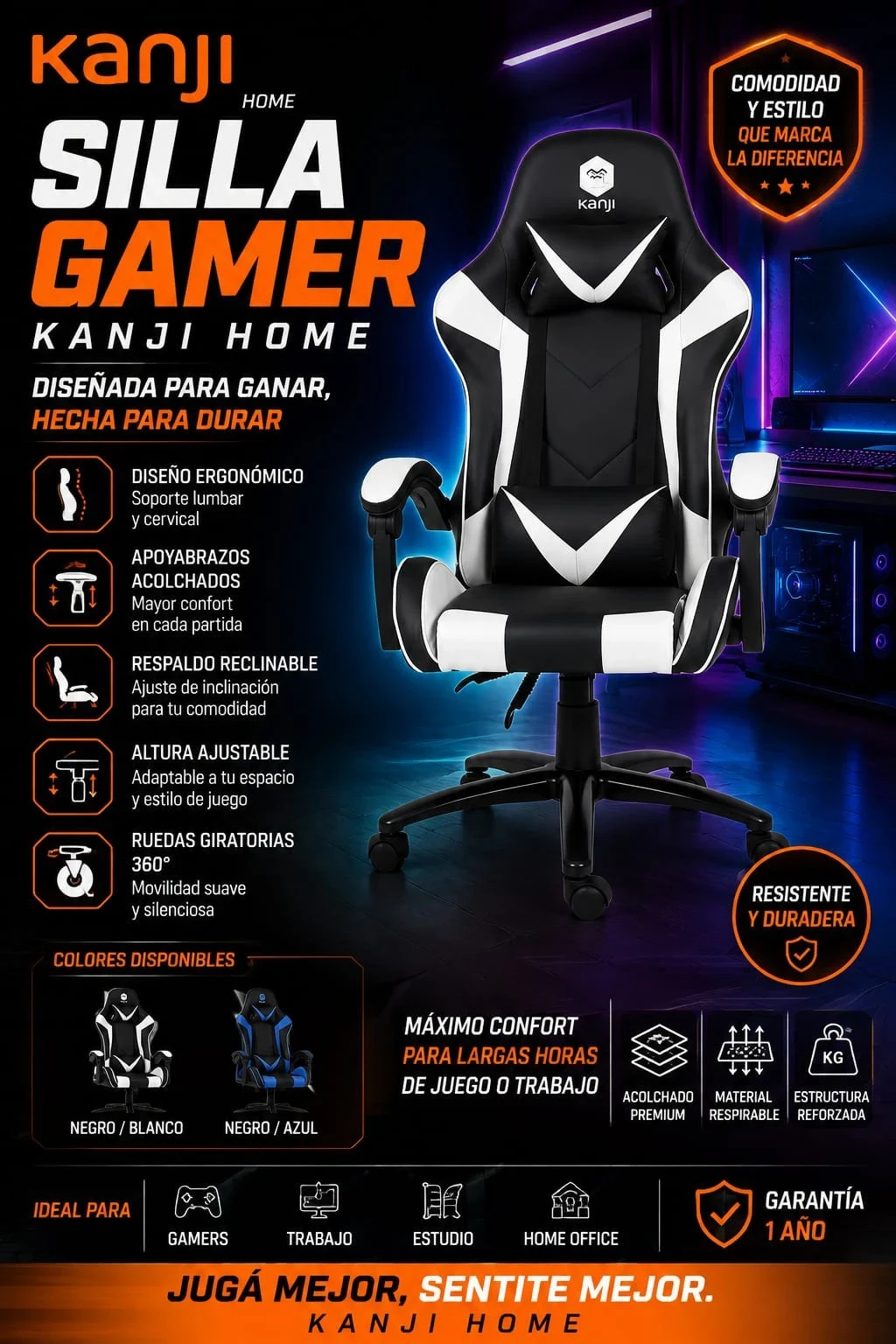 Silla Gammer Kanjihome 