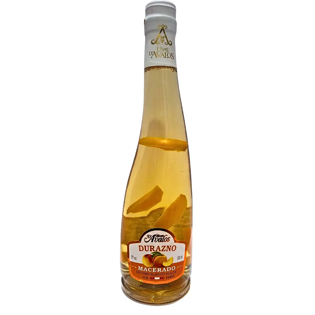 MACERADO EN VINO D AVALOS DURAZNO 500 ML