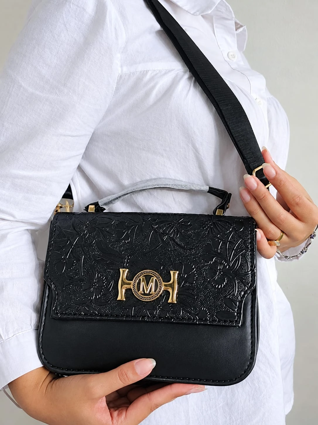 Bolso Manos Libres Negro HM 2