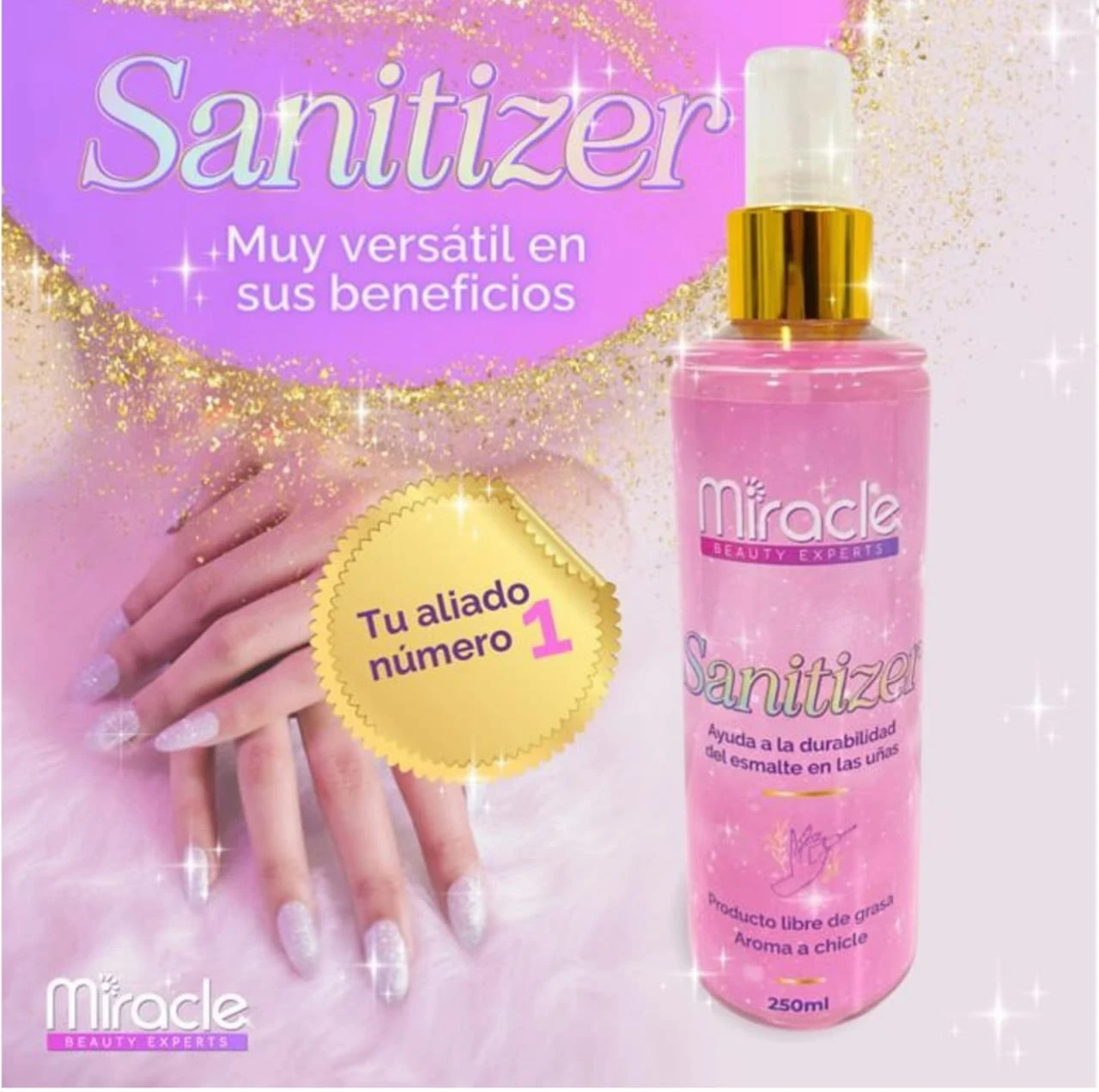 miracle sanitizer 250 ml