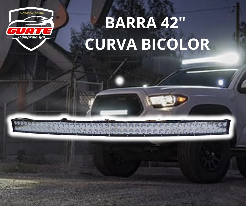 BARRA CURVA 42" BICOLOR&nbsp;