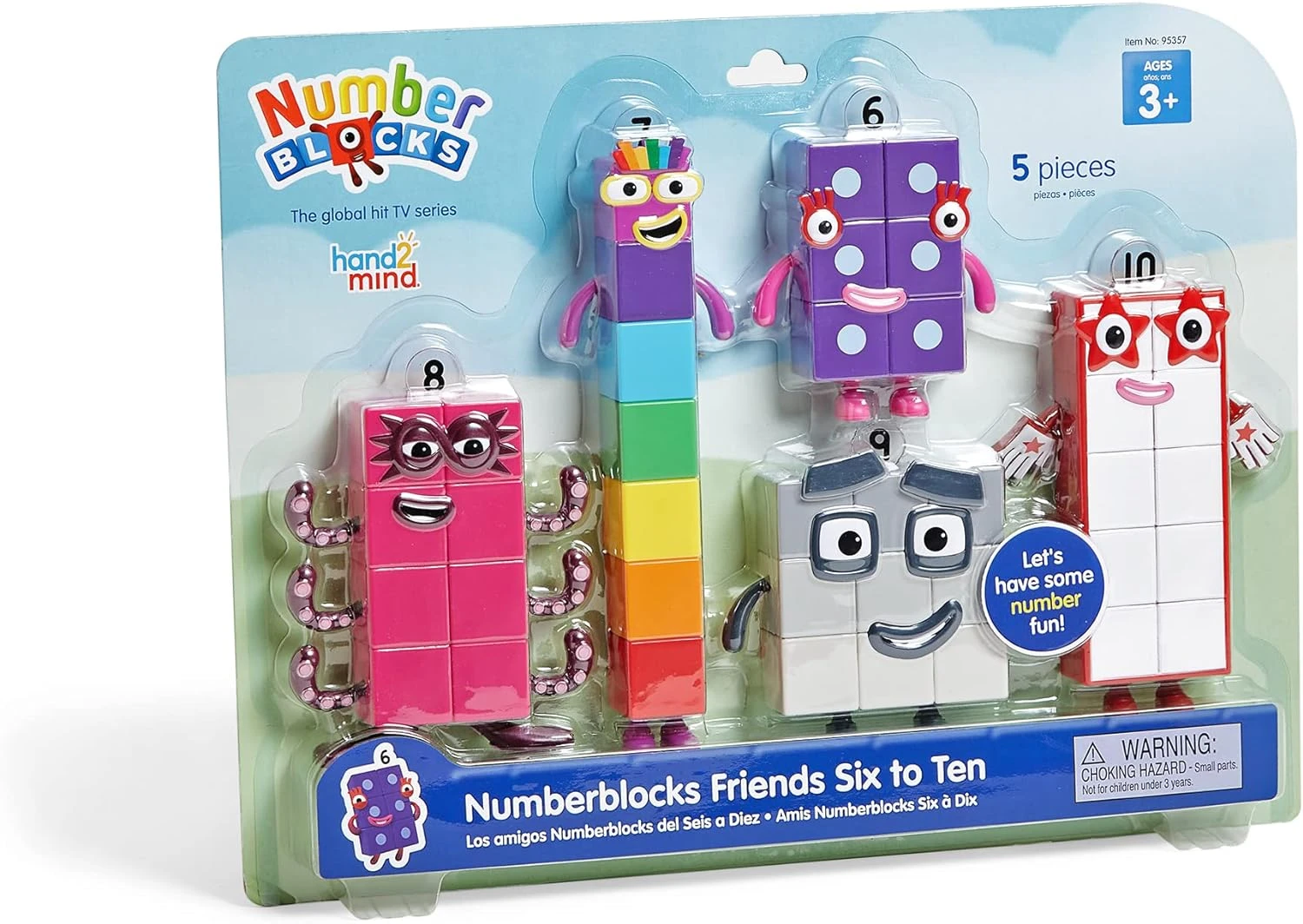 hand2mind Numberblocks Friends 6 al 10