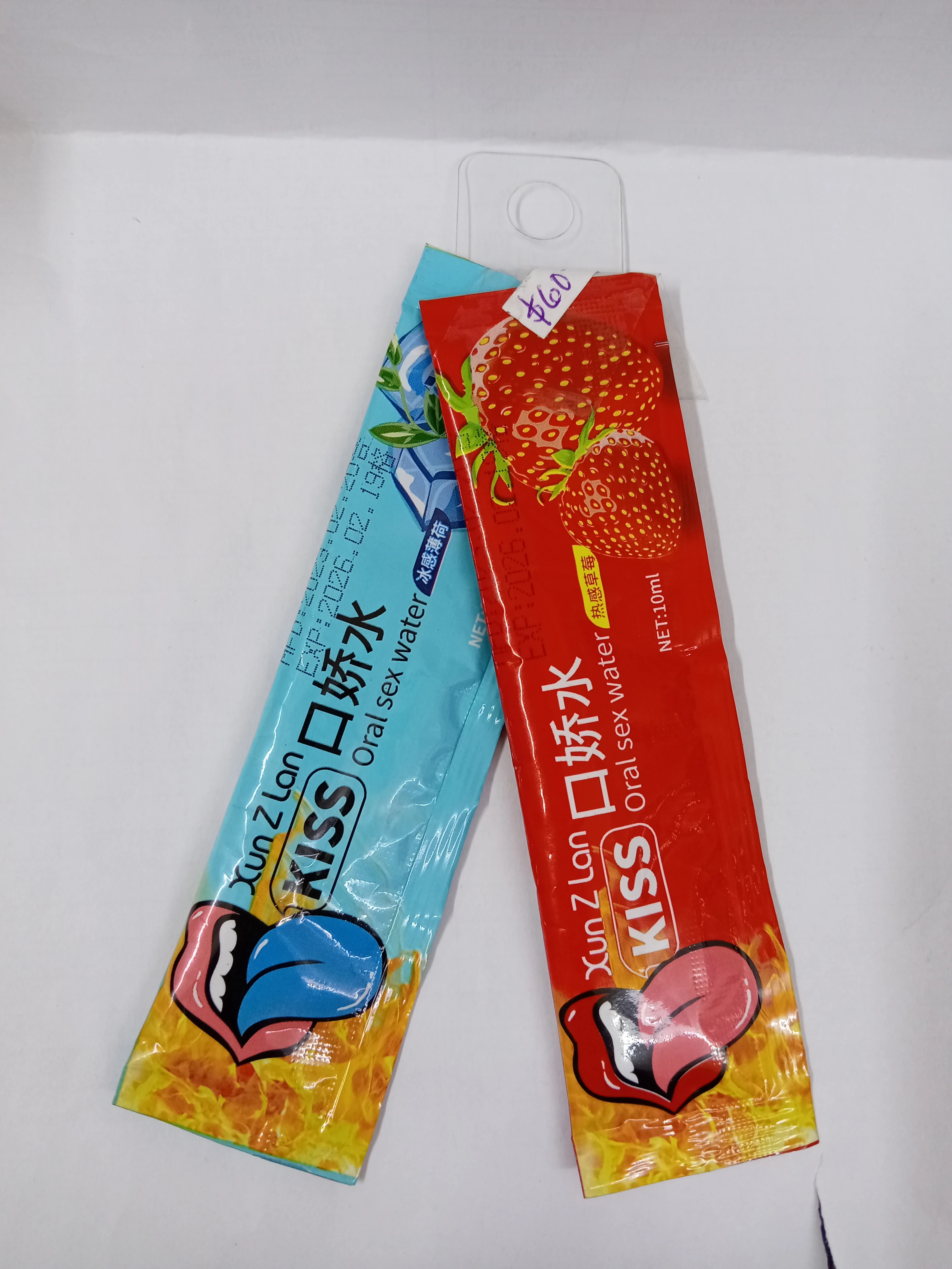 Lubricante comestible sabor fresa