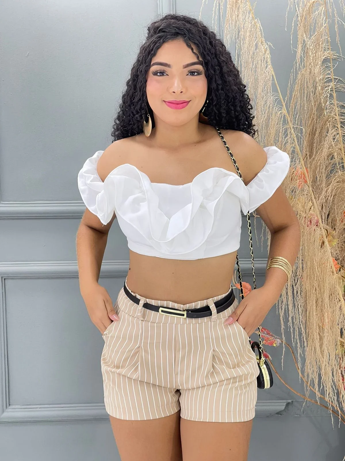 CROPPED BABADO DE LUXO  6