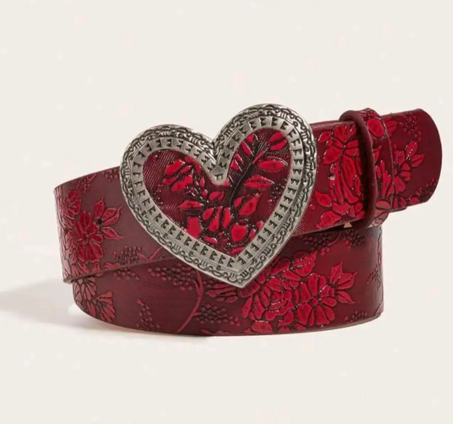 Cinto Corazon Rojo 