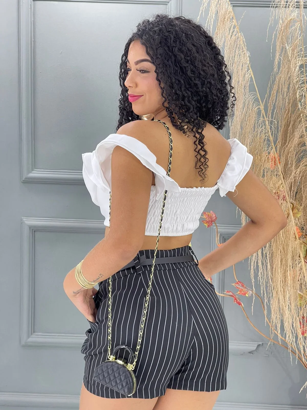 CROPPED BABADO DE LUXO  3