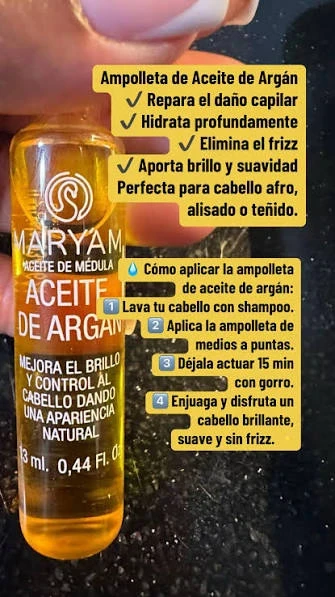 Ampolla Aceite de Argan 13ml